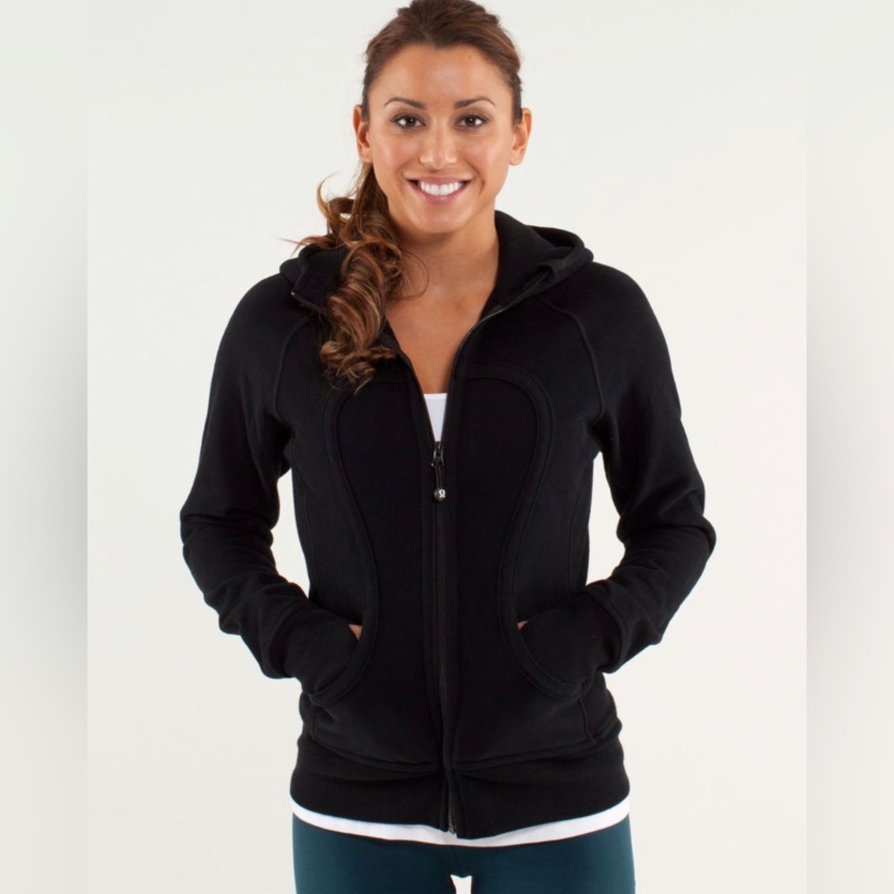 Lululemon Scuba Hoodie Black - size 8